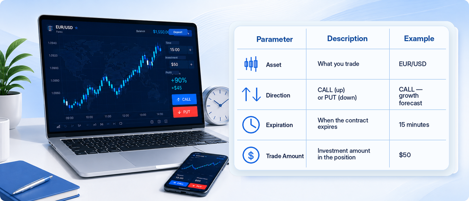 binary options for beginners